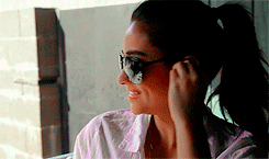 lucyhardin-blog: Gun Training at the Shooting Range ♡ Shay Mitchell
