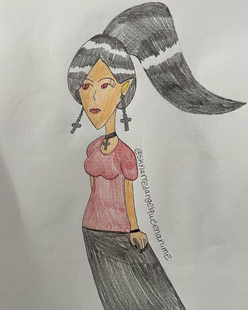 Im Draw A Female Vampire Today Because Im Got Bored Today So Im Decided To Draw A Vampire Today. #digitalart