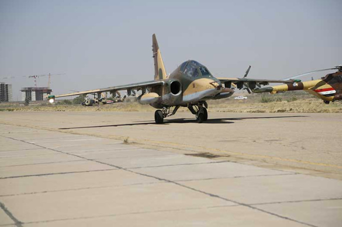 toocatsoriginals:  Iranian Su-25 Frogfoots Arrive at Imam Ali Airbase Near Baghdad