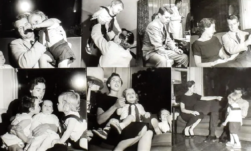 RFK, Ethel & their children.