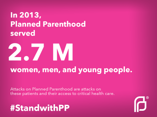 plannedparenthood:  What happens at Planned Parenthood? Health care.  For 99 years, Planned Parenthood has been the No. 1 provider of reproductive health care and sex education to women, men, and young people.  We won’t back down. We won’t be silenced.
