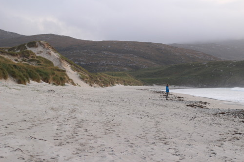 A wee dram on the beach