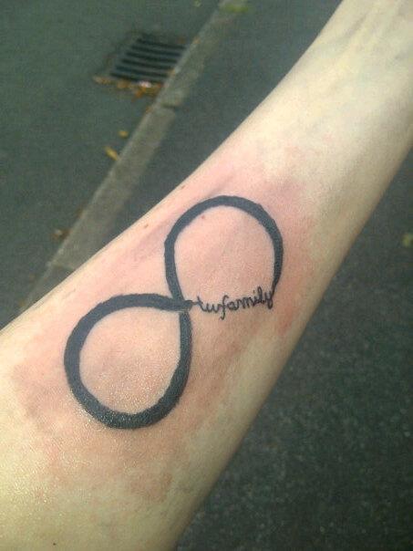 infinity symbol tattoo tumblr