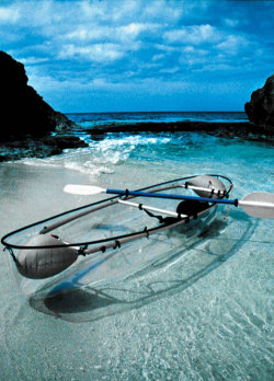 moodboardmix:  Canoe-Kayak by Hammacher Schlemmer. 