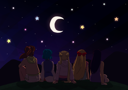 laroone:  moonlight isn’t just for fighting evil~ store 