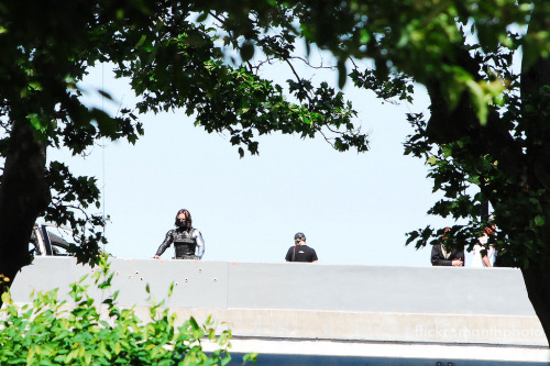 bittenbyscarlett:  Bucky chased after Natasha and made a leap for her (6.5 cleveland) check the video here→(x) 