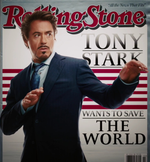 izhunny: tonystark5ever: dixiehellcat: spockvarietyhour: Iron Man + Magazine Covers I get a kick o