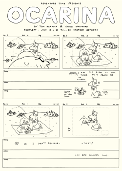 Ocarina Promo By Writer/Storyboard Artist Steve Wolfhard Premieres Thursday, July