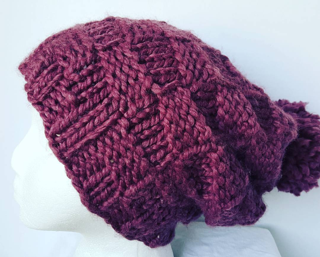 FOR SALE! Hey everyone! Check out my etsy shop for a new listing! Basketweave Slouchy Hat! Great for the winter! #slouchyhat #crochet #knitting #knittersofinstagram #basketweave #womenshat #menshat #unisexhat #pompomhat #handmadeisbetter #handmade...