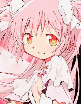 sawtsuki:  » Hanakumamii Colorful Days  Day 09 ✧ Pink haired character                  ↳  Madoka Kaname 「    鹿目 まどか    」|| Puella Magi Madoka Magica 