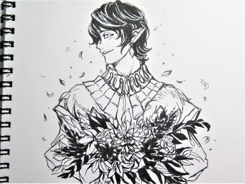 vanillafry:Inktober 2018 Days 7 to 12, otherwise known as Heavensward Babes Week (where is Day 8..id