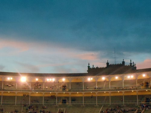 La Plaza del Toros de Las Ventas, Madrid, Spain.