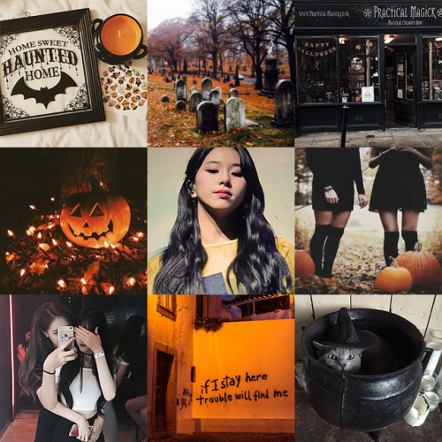 zeroplace:chaeyoung and her gf on a halloween night! for hobi-dobi 