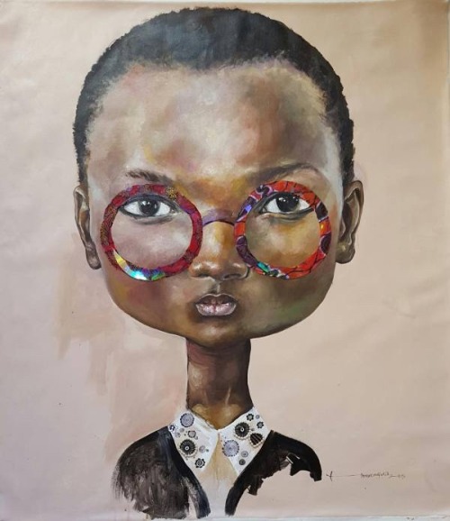 Obsessed with the artwork of Nigerian born, Ndidi Emefiele…“My work is a combination of
