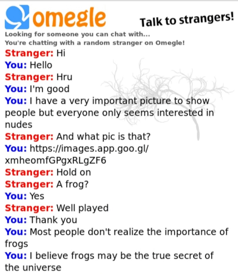 Omegle insecure teen with