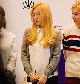 poor irene getting startled by the microphone feedback and seulgi and wendy cutely