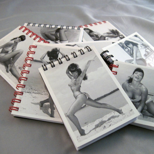 Bettie Page Notebook //StalkingMarla