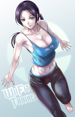 adultart1art:  Wii Fit Trainer