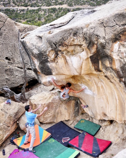 waywardbelle:Getting a taste of “Id rather be climbing her”