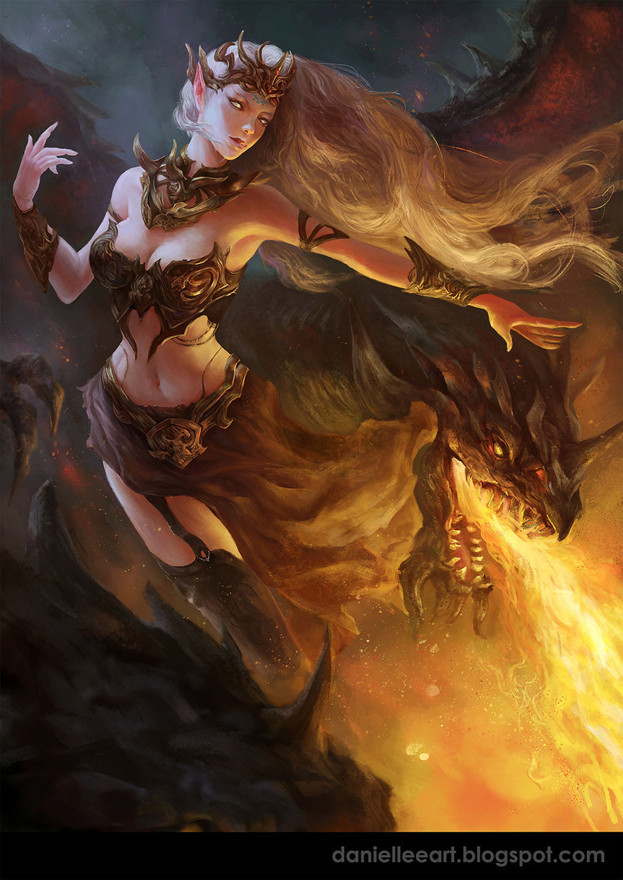 mererecorder:  Dragon’s roar by daniellee by Danielllee