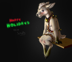 scruffy-deer:  Happy Holidays, guys! <3