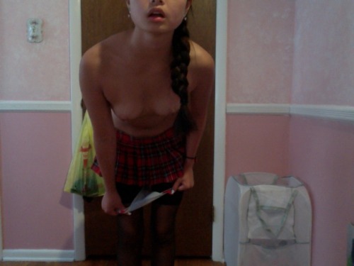 wannabeslutty:  school girl post part 1! (part 2 / 3 / 4) happy 5k followers to me~ 