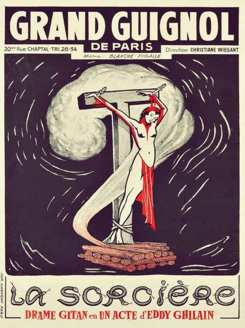 starrywisdomsect:A selection of posters from Le Théâtre du Grand-Guignol, a theatr