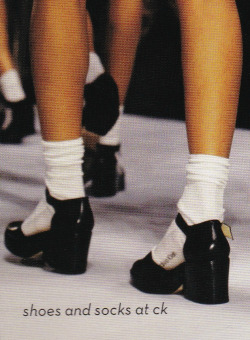 8hy:   Backstage at Calvin Klein S/S 1994  