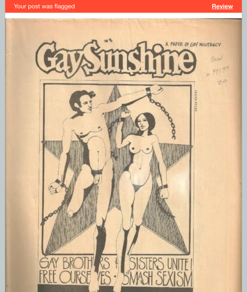 enoughtohold: “[N]udity related to political or newsworthy speech, and nudity found in art, su