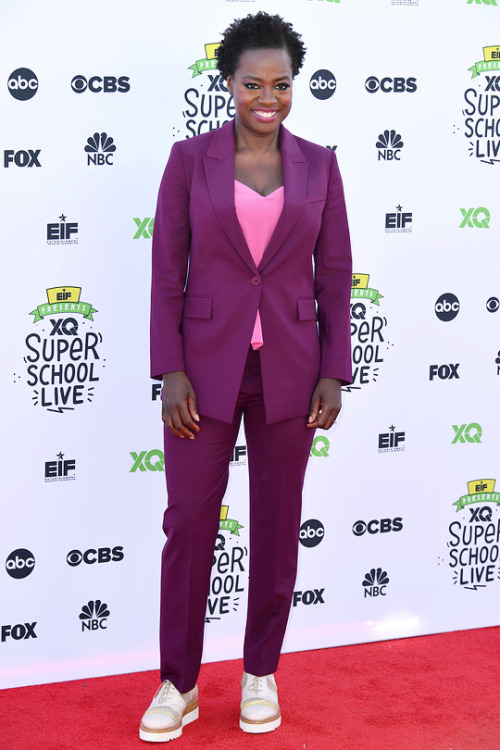 htgawmsource:Actress and Executive Producer of EIF Presents: XQ Super School Live Viola Davis attend