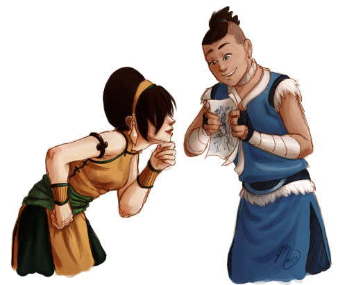 Every time Sokka drew something he&rsquo;d show it to Toph, and every time he did she&rsquo;
