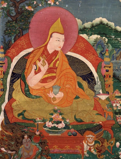 Sonyam Gyatso (1543 - 1588), the Third Dalai Lama, known for converting the Mongols to Tibetan Buddh