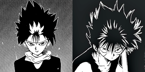 youandyourlilies: Yu Yu Hakusho + Art Evolution