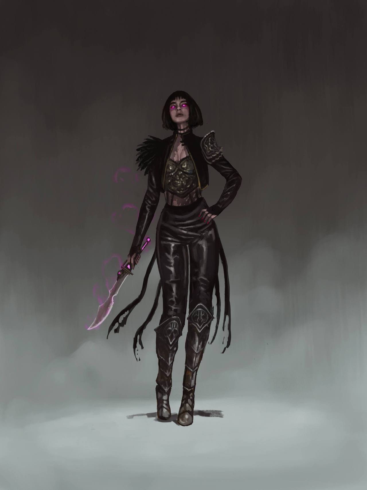 gravefire:
“ Concept art for another one of the main characters:
Blade, The Rogue
by Matias Cabezas
Her key strength is her speed, the ability to “vanish” and stealthily attack unsuspecting opponents.
Keep reading
”