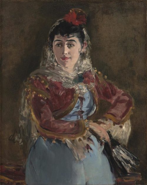 Portrait of Émilie Ambre as Carmen, Édouard Manet, 1880