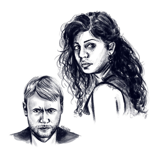 Me trying different brushes featuring the Sense 8 peeps!Do you guys watch this amazeballs show? Who’