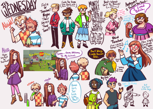 Just Wanted To Draw Some Stuff Out. Haven't Committed With The New Kids Design And I Haven't Even Drawn