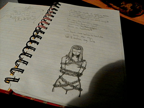 missmish-art:  photos from my notebook. I use it as a sort of mind dump for poetry, lyrics, and doodles. 