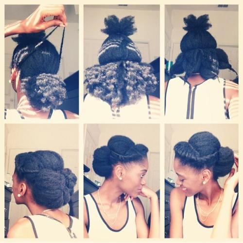 ntrlblkhairguide:Many naturalist are looking to pictorials as step-by-step guides for replicating gorgeous styles. Check out these 7 for starters. Hope you enjoy ;-)  Love Natural Hair? Follow → Natural Hair Guide