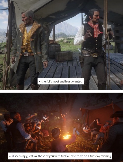 RDR2 + Alternatives To Ladies And Gentlemen