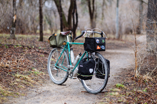 thecyclinglife: Touring bicycle by Mark Reimer