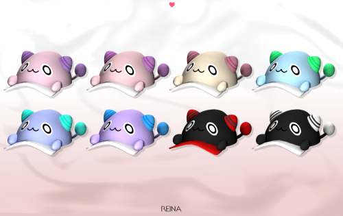 reinasimsstory:REINA_TS4_ PINK BEAN CAP ✔ TERMS OF USE !* New mesh / All LOD * No Re-colors without 