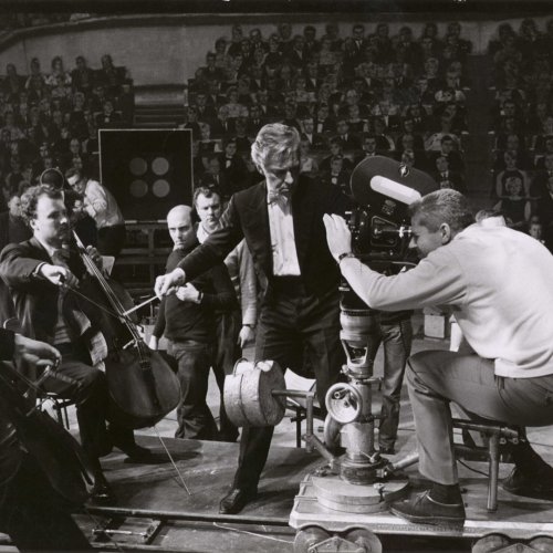 Recording Beethoven’s 9th, photos by Siegfried Lauterwasser, 1968