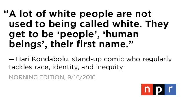 harikondabolu:  Great interview on @npr about comedy, race and how funny Hari Kondabolu’s