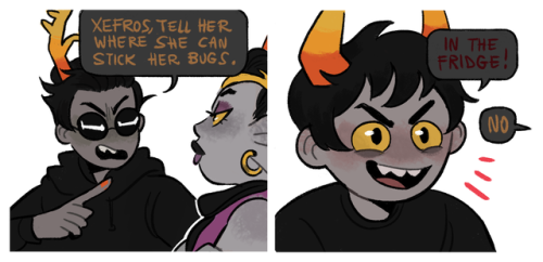 i emerge from inactivity to give you…. hiveswap fanart and memes. i can never be free