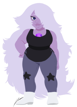 Experimental lineless Amethyst…idk