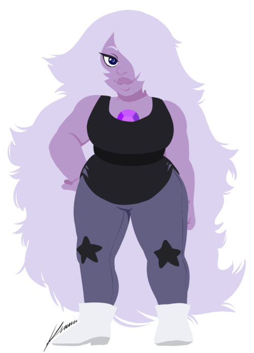Experimental lineless Amethyst…idk tbh XD I had to do smth bc I just finished my commission but I rly dunno if I get the permission to post it. So this pic was made simply for fun….tired fun but still fun lolAlso, yeah I AM aware of every