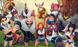 League-Of-Legends-Sexy-Girls:  Dream Team Las By Artsed 