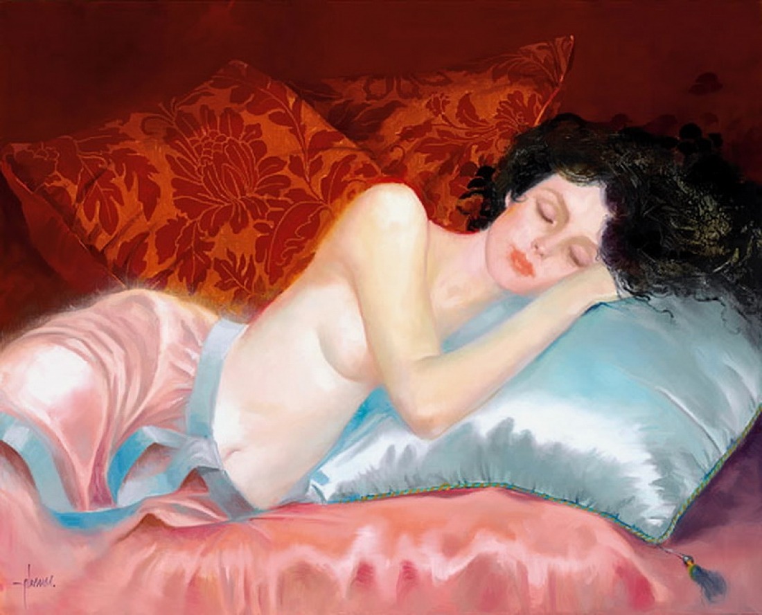 artbeautypaintings:  Los sueños  - Félix Mas 