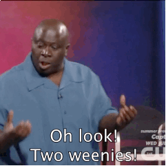 wonderfulworldofginger:   letthestromrageon: Scenes From a Hat S09E01  TWO WEENIES 
